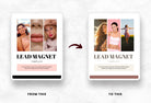 Ladystrategist Amelia Lead Magnet Editable Canva Template instagram canva templates social media templates etsy free canva templates