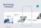Ladystrategist Aria Real Estate 6-Page Carousel Canva Template instagram canva templates social media templates etsy free canva templates