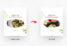 Ladystrategist Avery Food and Nutrition 6-Page Carousel Canva Template instagram canva templates social media templates etsy free canva templates