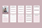 Ladystrategist Being an Introvert Planner Canva Template A4 Size instagram canva templates social media templates etsy free canva templates