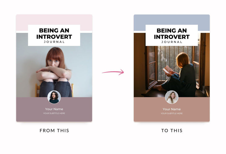 Ladystrategist Being an Introvert Planner Canva Template A4 Size instagram canva templates social media templates etsy free canva templates