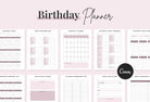 Ladystrategist Birthday Planner Canva Template instagram canva templates social media templates etsy free canva templates