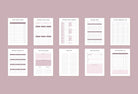 Ladystrategist Birthday Planner Canva Template instagram canva templates social media templates etsy free canva templates