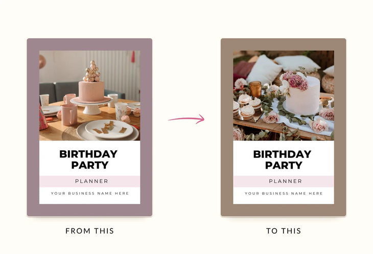 Ladystrategist Birthday Planner Canva Template instagram canva templates social media templates etsy free canva templates
