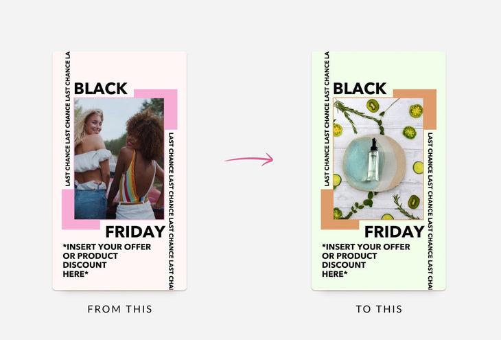Ladystrategist Black Friday Canva Templates Bundle instagram canva templates social media templates etsy free canva templates