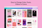 Ladystrategist Black Friday Canva Templates Bundle instagram canva templates social media templates etsy free canva templates