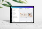 Ladystrategist Brenda Email Signature Template Editable Canva Template Rose Gold instagram canva templates social media templates etsy free canva templates