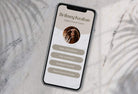 Ladystrategist Britney Instagram Link in Bio Canva Landing Page Website instagram canva templates social media templates etsy free canva templates
