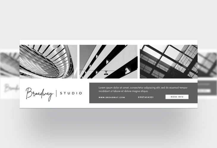 Ladystrategist Broadway Studio Facebook Cover for Photographers Editable Canva Template instagram canva templates social media templates etsy free canva templates