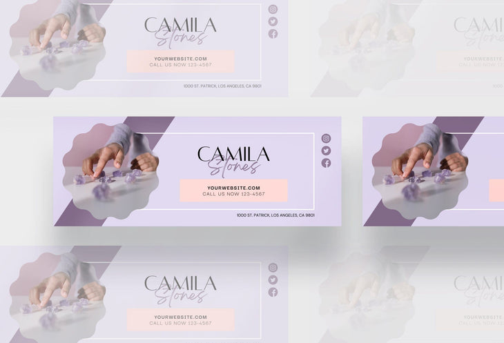 Ladystrategist Camila Facebook Cover Canva Template instagram canva templates social media templates etsy free canva templates