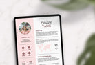 Ladystrategist Caroline Yang Media Kit Canva Template for Influencers instagram canva templates social media templates etsy free canva templates