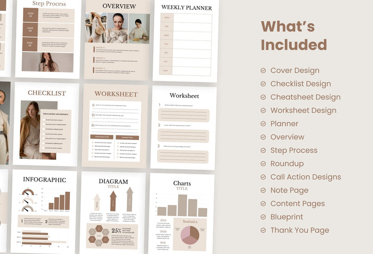 Ladystrategist Charlotte Lead Magnet Editable Canva Template instagram canva templates social media templates etsy free canva templates