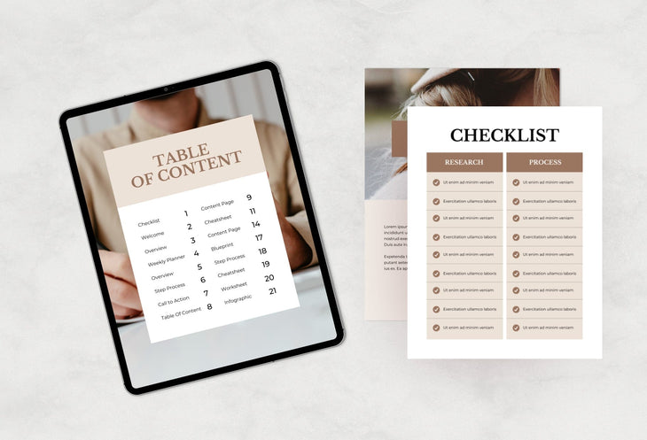 Ladystrategist Charlotte Lead Magnet Editable Canva Template instagram canva templates social media templates etsy free canva templates