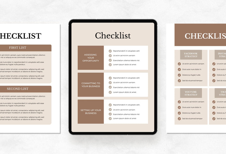 Ladystrategist Charlotte Lead Magnet Editable Canva Template instagram canva templates social media templates etsy free canva templates