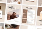 Ladystrategist Charlotte Lead Magnet Editable Canva Template instagram canva templates social media templates etsy free canva templates