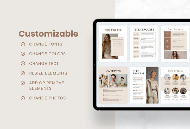 Ladystrategist Charlotte Lead Magnet Editable Canva Template instagram canva templates social media templates etsy free canva templates