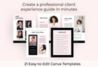 Ladystrategist Chic Service Providers Canva Bundle instagram canva templates social media templates etsy free canva templates