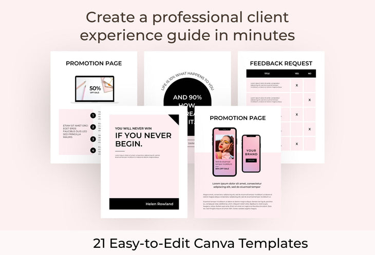 Ladystrategist Chic Service Providers Canva Bundle instagram canva templates social media templates etsy free canva templates