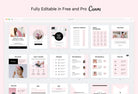 Ladystrategist Chic Service Providers Canva Bundle instagram canva templates social media templates etsy free canva templates