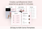 Ladystrategist Chic Service Providers Canva Bundle instagram canva templates social media templates etsy free canva templates