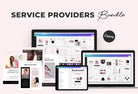 Ladystrategist Chic Service Providers Canva Bundle instagram canva templates social media templates etsy free canva templates