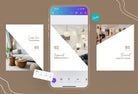 Ladystrategist Chloe Real Estate 6-Page Carousel Canva Template instagram canva templates social media templates etsy free canva templates