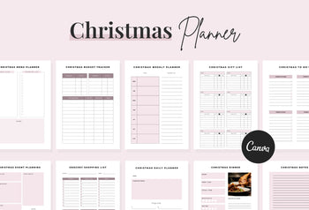 Ladystrategist Christmas Canva Planner Template instagram canva templates social media templates etsy free canva templates