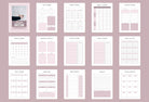 Ladystrategist College Professor Planner Canva Template instagram canva templates social media templates etsy free canva templates