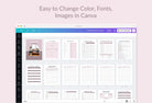 Ladystrategist Copy of DRAFT instagram canva templates social media templates etsy free canva templates