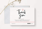 Ladystrategist Cristina Printable Thank You Card Packaging Insert Note Canva Template instagram canva templates social media templates etsy free canva templates
