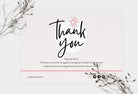 Ladystrategist Cristina Printable Thank You Card Packaging Insert Note Canva Template instagram canva templates social media templates etsy free canva templates