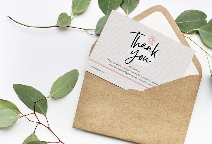 Ladystrategist Cristina Printable Thank You Card Packaging Insert Note Canva Template instagram canva templates social media templates etsy free canva templates