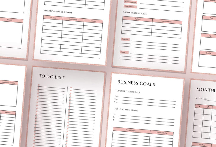 Ladystrategist Daily and Weekly Planners and Overview Printable + Editable Canva Planner Template instagram canva templates social media templates etsy free canva templates