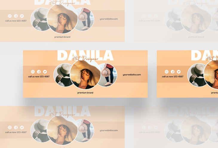 Ladystrategist Danila Facebook Cover Canva Template instagram canva templates social media templates etsy free canva templates