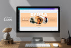 Ladystrategist Danila Facebook Cover Canva Template instagram canva templates social media templates etsy free canva templates