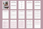 Ladystrategist Decluttering and Cleaning Planner Canva Template instagram canva templates social media templates etsy free canva templates