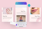 Ladystrategist Diamond Carousel Instagram Engagement Booster Canva Template instagram canva templates social media templates etsy free canva templates