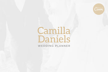 Ladystrategist Shop DIY Camilla Wedding Brand Logo Canva Template instagram canva templates social media templates etsy free canva templates
