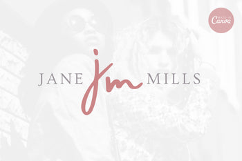 Ladystrategist Shop DIY Jane Fashion Brand Logo Canva Template instagram canva templates social media templates etsy free canva templates