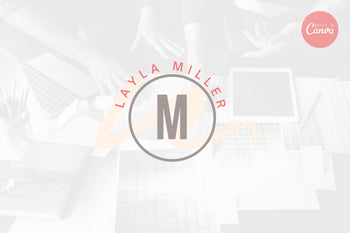 Ladystrategist Shop DIY Layla Designer Brand Logo Canva Template instagram canva templates social media templates etsy free canva templates