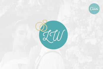 Ladystrategist Shop DIY LW Wedding Brand Logo Canva Template instagram canva templates social media templates etsy free canva templates