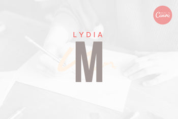 Ladystrategist Shop DIY Lydia Designer Brand Logo Canva Template instagram canva templates social media templates etsy free canva templates