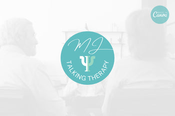 Ladystrategist Shop DIY MJ Mental Health Brand Logo Canva Template instagram canva templates social media templates etsy free canva templates