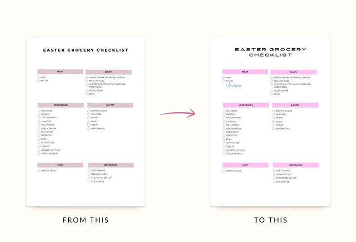 Ladystrategist Easter Planner Canva Template instagram canva templates social media templates etsy free canva templates