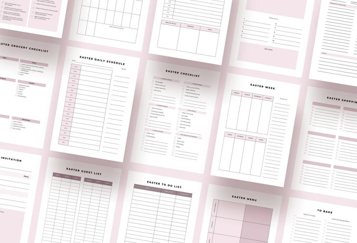 Ladystrategist Easter Planner Canva Template instagram canva templates social media templates etsy free canva templates