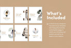 Ladystrategist Eliana Educational 6-Page Carousel Canva Template instagram canva templates social media templates etsy free canva templates