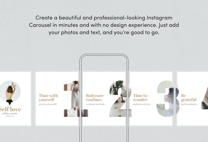 Ladystrategist Eliana Educational 6-Page Carousel Canva Template instagram canva templates social media templates etsy free canva templates