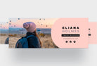 Ladystrategist Eliana Facebook Cover Canva Template instagram canva templates social media templates etsy free canva templates