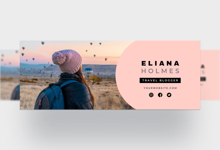 Ladystrategist Eliana Facebook Cover Canva Template instagram canva templates social media templates etsy free canva templates