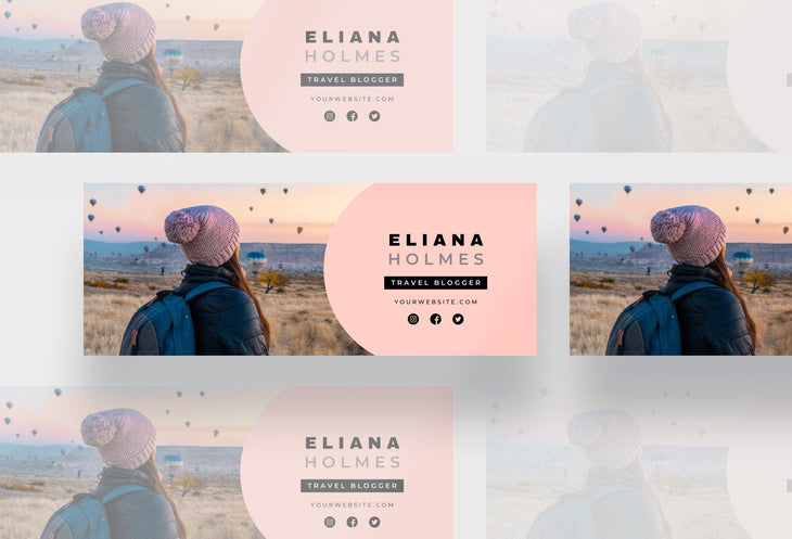 Ladystrategist Eliana Facebook Cover Canva Template instagram canva templates social media templates etsy free canva templates